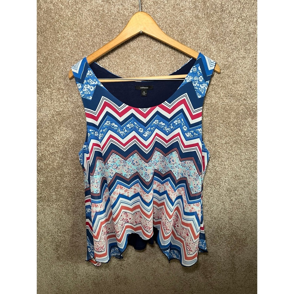 Women's Espresso‎ tank top size x large lined